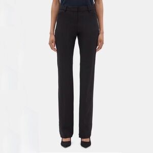 Theory Max C Pants, Black, Size 2
